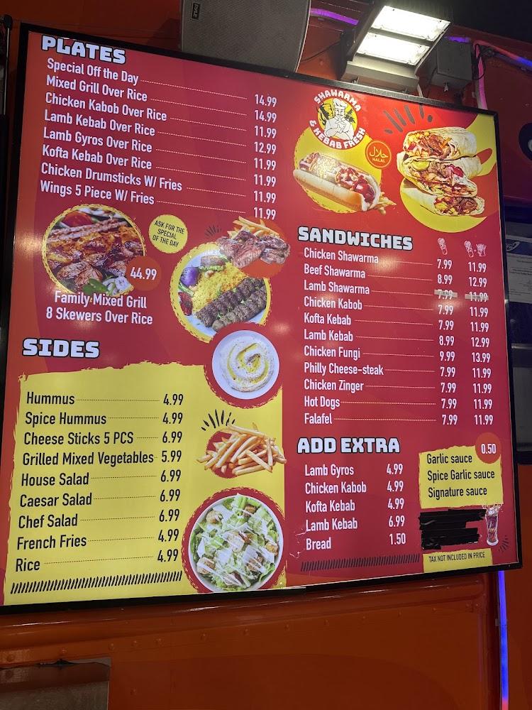 Shawarma & Kebab Fresh Menu image 3